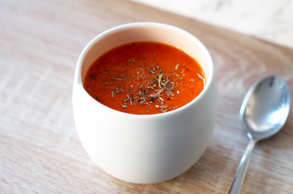 yulaflı domates çorbası