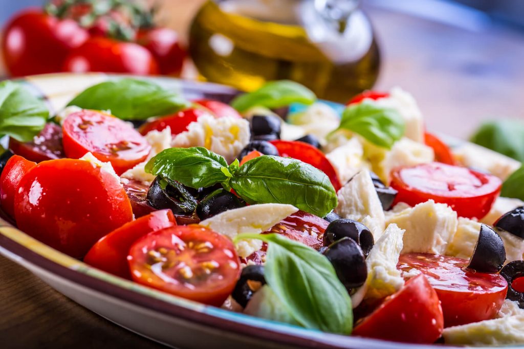diyet İtalyan salatası